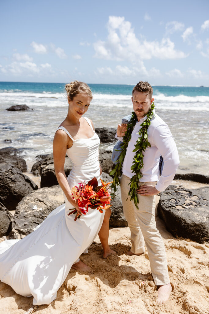 Hawaii intimate wedding 