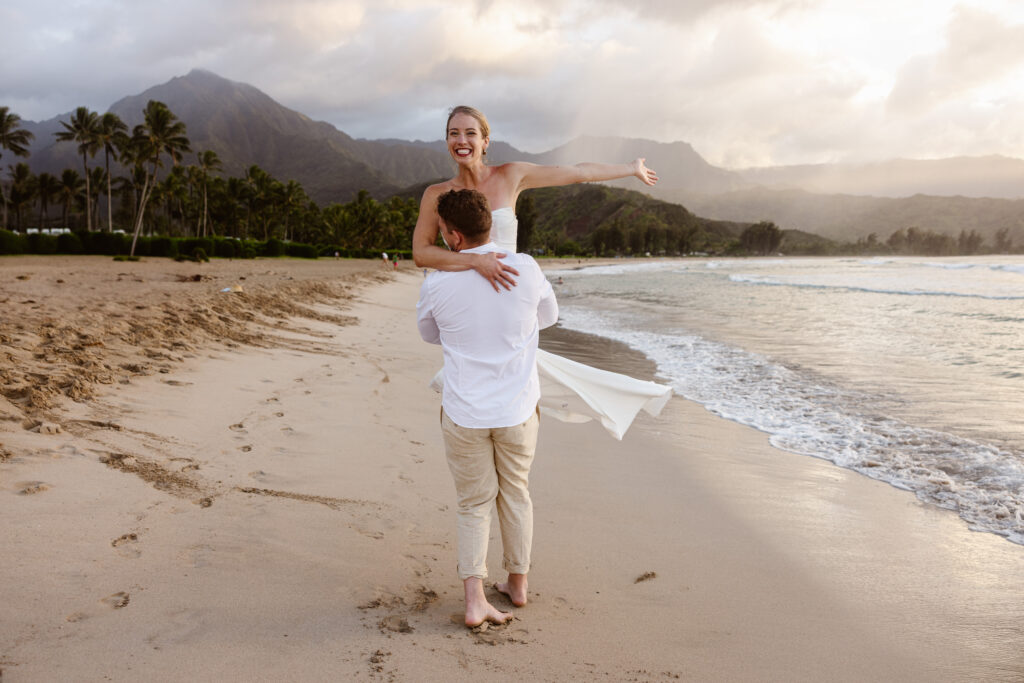 Intimate Kauai elopement 