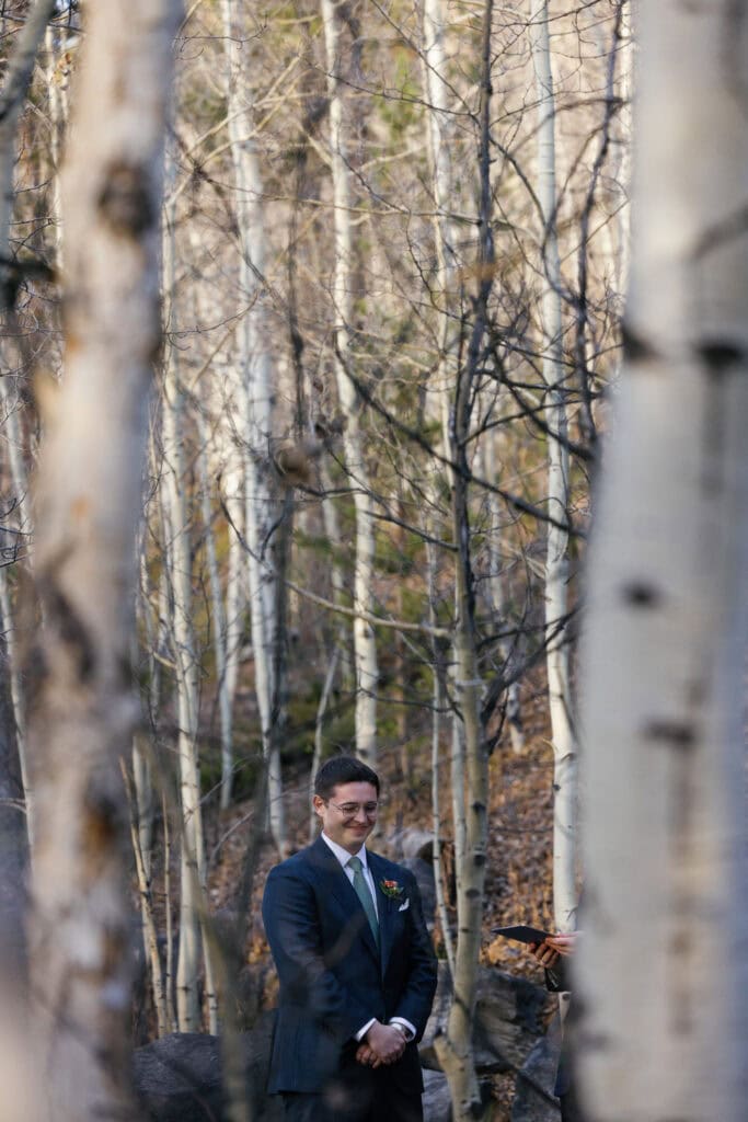 Breckenridge, Colorado intimate wedding 