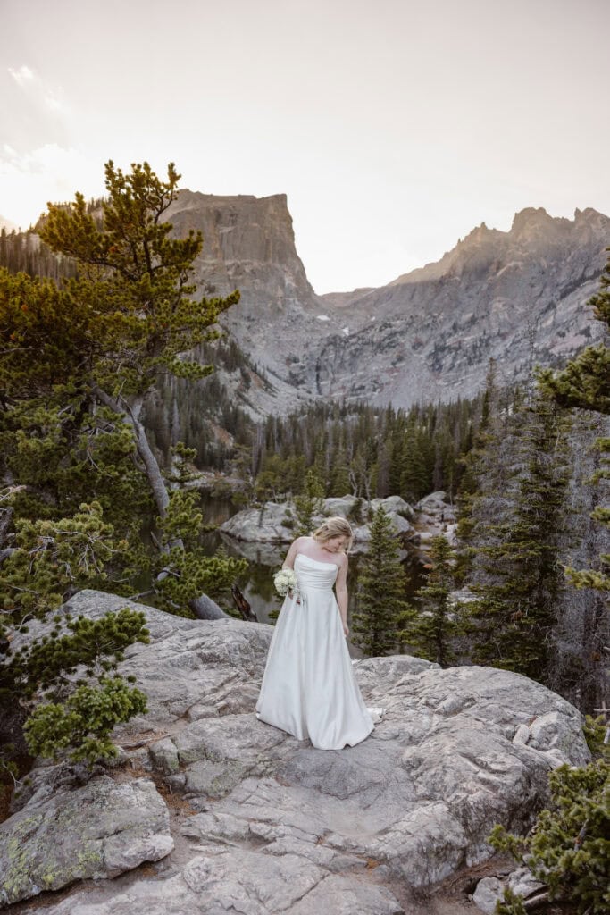 Dream Lake Elopement at Rocky mountain National Park